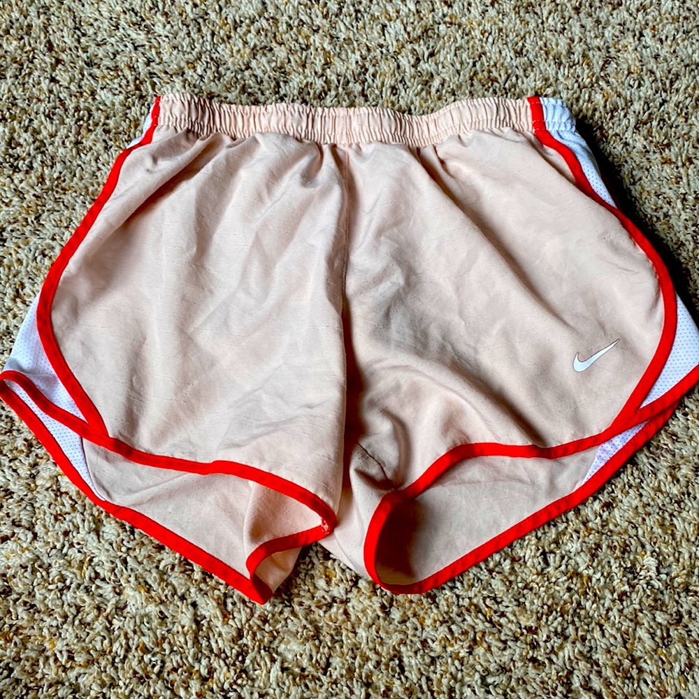 Pink Nike shorts